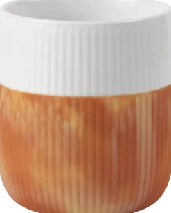 Riflet Contrast Marble Krus - warm ochre