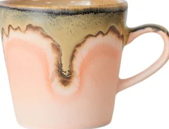 70s ceramics americano mug blossom