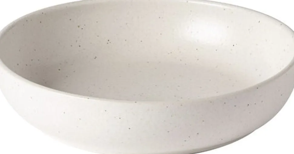 Salat-/pastatallerken dyb Pacifica 22 cm Vanilla Keramik