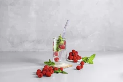 Sorrento Latteglas sæt, 2 stk