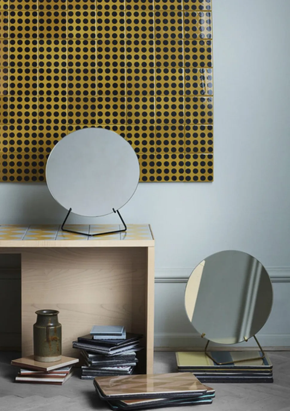 Standing Mirror spejl 20 cm.