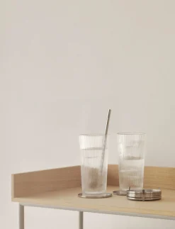 Stelton genanvendelige sugerør 4 Stk steel