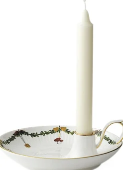 Stjerne Riflet Jul lysestage