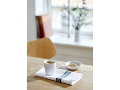 Stofserviet Pillivuyt 45 x 45 cm Fungi/Hvid 100% ny bomuld