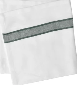 Stofserviet Pillivuyt 45 x 45 cm Grøn/Hvid 100% ny bomuld