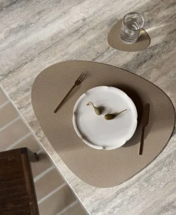 Table Mat Curve L Corduroy