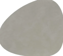 TABLE MAT CURVE L (37x44cm) NUPO light grey