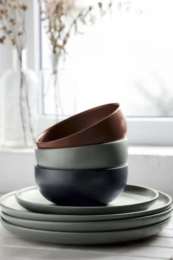 Tallerken flad Pacifica 16 cm Seed grey Keramik