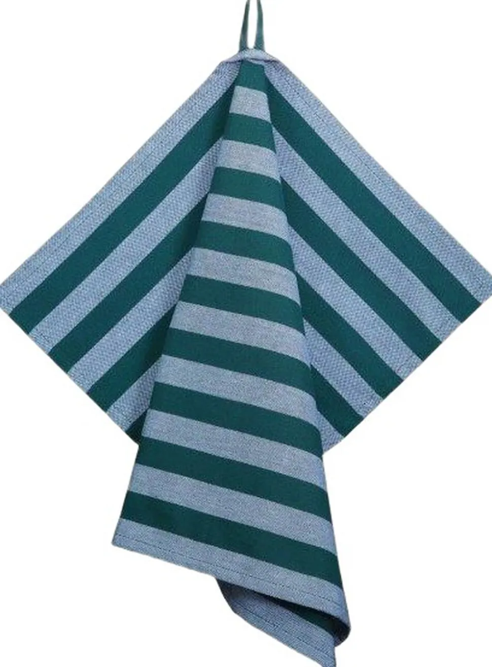 Tea Towels 50x70 cm BIRK -Stripe dark green