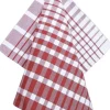 Tea Towels 50x70 cm ENZO - Check dark red