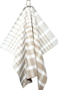 Tea Towels 50x70 cm ENZO - Check camel