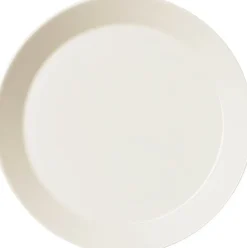 Teema 26 cm. tallerken flad hvid