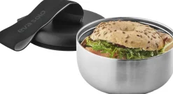 To Go madkasse steel/black