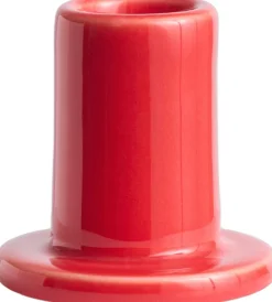 Tube Candleholder-Small-Red