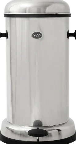 Vipp15 bin, stainless steel