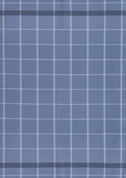 Viskestykke 50x70 Minimal Blue