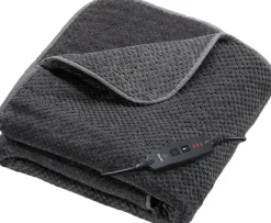 Wellbeing HD 65 Dark Grey Varmeplaid 180x130 cm
