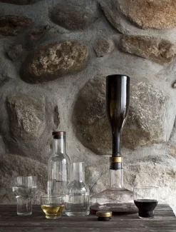 Wine Breather, Deluxe, Clear/Gold