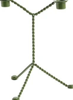 Wire Candleholder-Green
