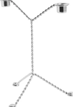 Wire Candleholder-Mirror