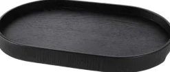 Wood Tray, Big, Black Oak, 31x47x3,5 cm