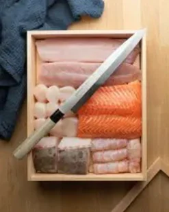 Yanagi Sashimikniv 27 cm enkelslebet