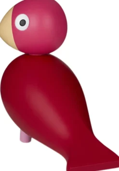 Year Bird Flora 2024 H12. 5 cm pink