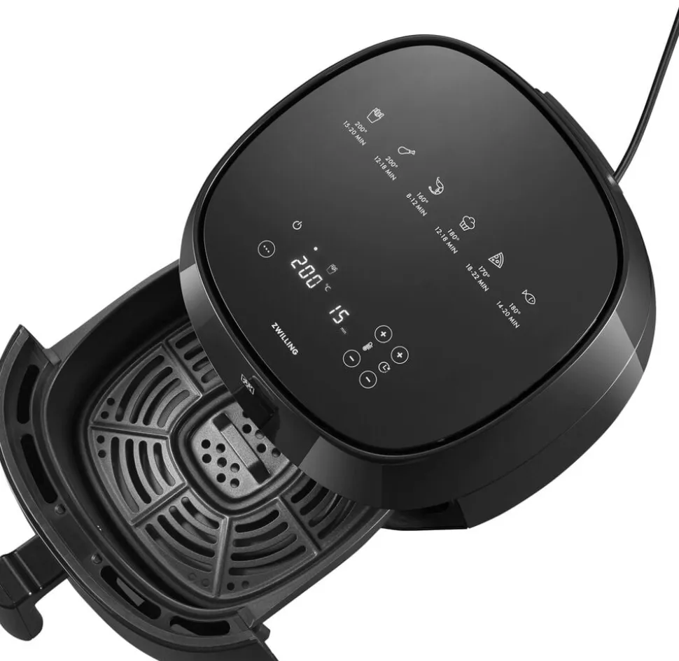 Zwilling Airfryer 4 Liter, Sort